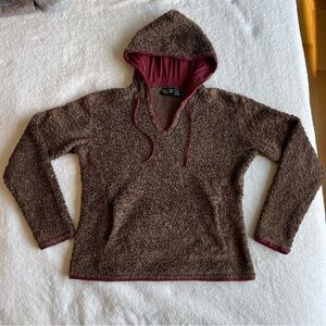 Mountain Hardware brown teddy bear hoodie